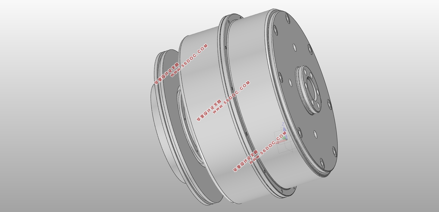 ����200kg�綯�����(��CADͼ,SolidWorks��άͼ)(Ӣ�İ�)
