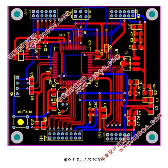 基于stm32单片机的智能数字电能表设计(电路原理图,PCB图)