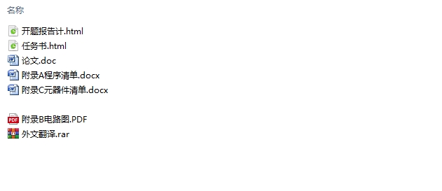 基于单片机的电子舌设计(附程序清单,电路图,元器件清单)