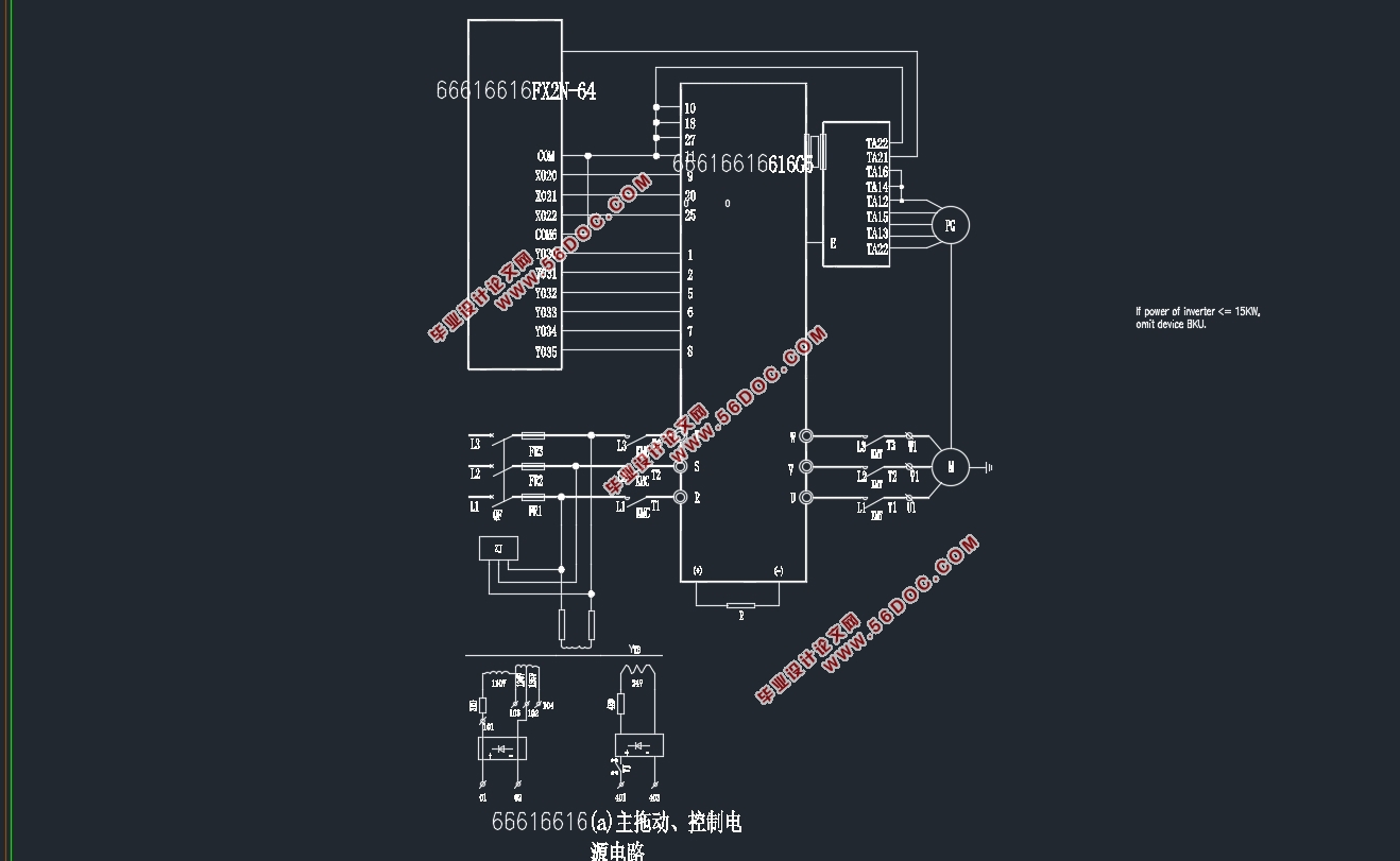 基于PLC脉冲计数的电梯控制系统设计(附CAD图)