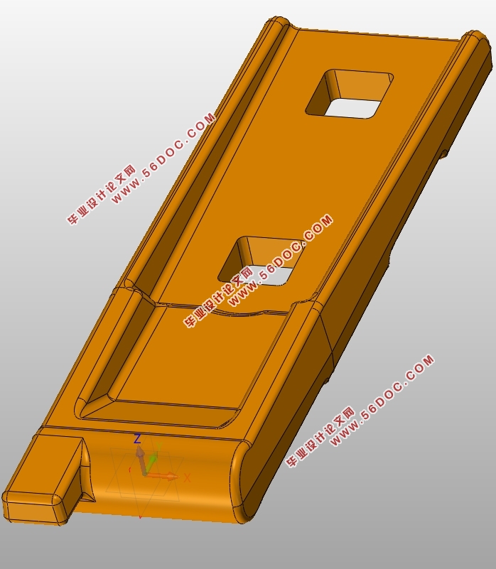 扣板的成形工艺及模具设计(含CAD零件图装配图,UG三维图)