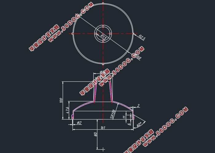 POS-10端盖注射成形工艺与模具的设计(含CAD零件图装配图)