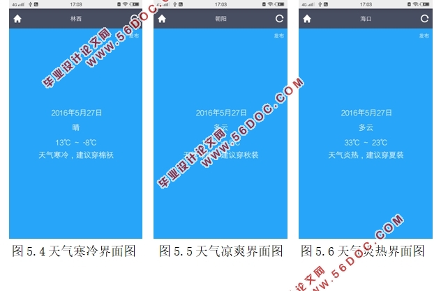 基于安卓Android平台的天气预报软件的设计