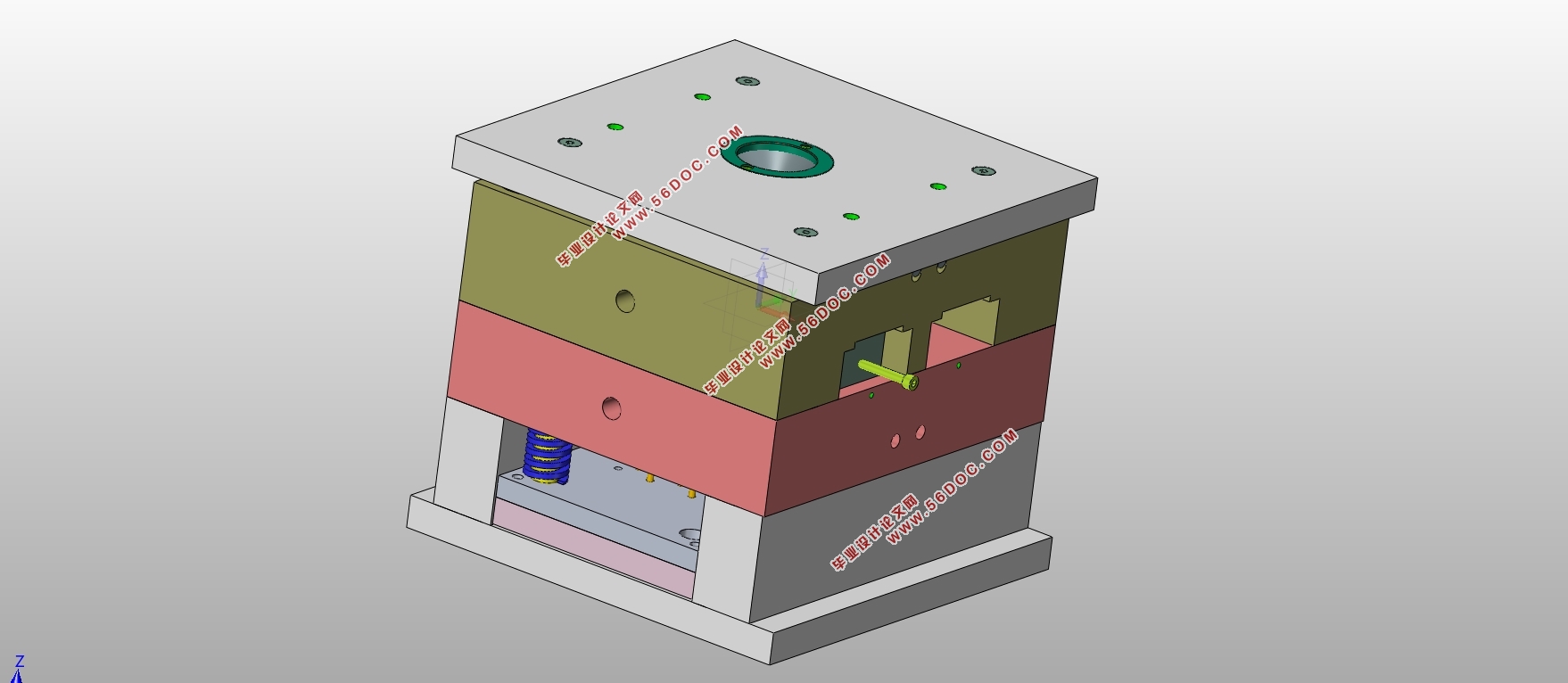 ���κ�ע��ģ�����(��CAD���ͼװ��ͼ,UG��άͼ)