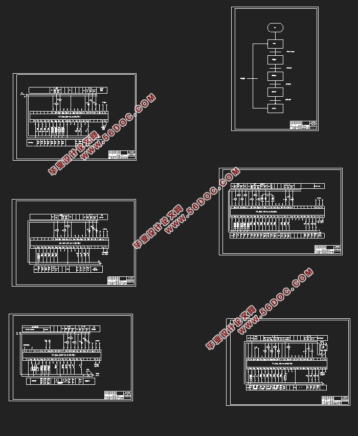 自动安装线(生产线)设计(含CAD接线图)